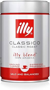 Amazon.co.jp: illy(イリー) ブレンド エスプレッソ粉 ミディアム