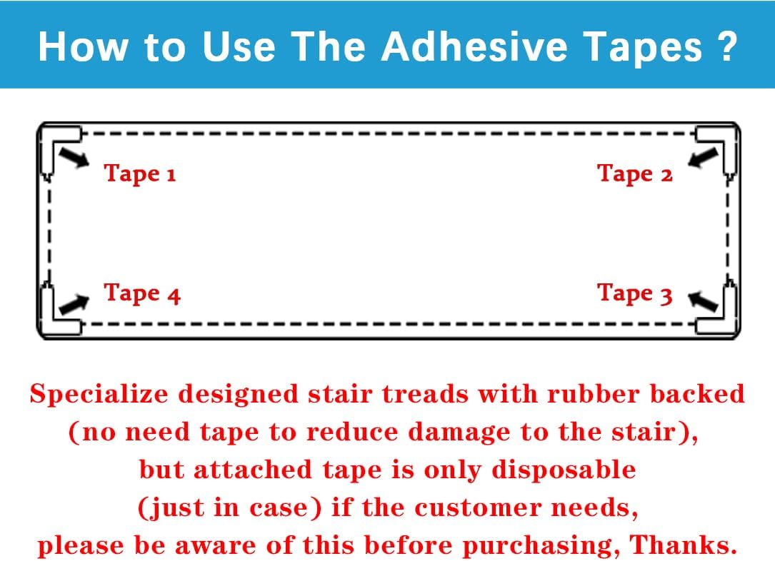 Installation Guide for GOYLSER Jute Stair Treads