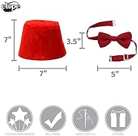 Vista 3 de elope Doctor Who FezBowtie Set, Rojo