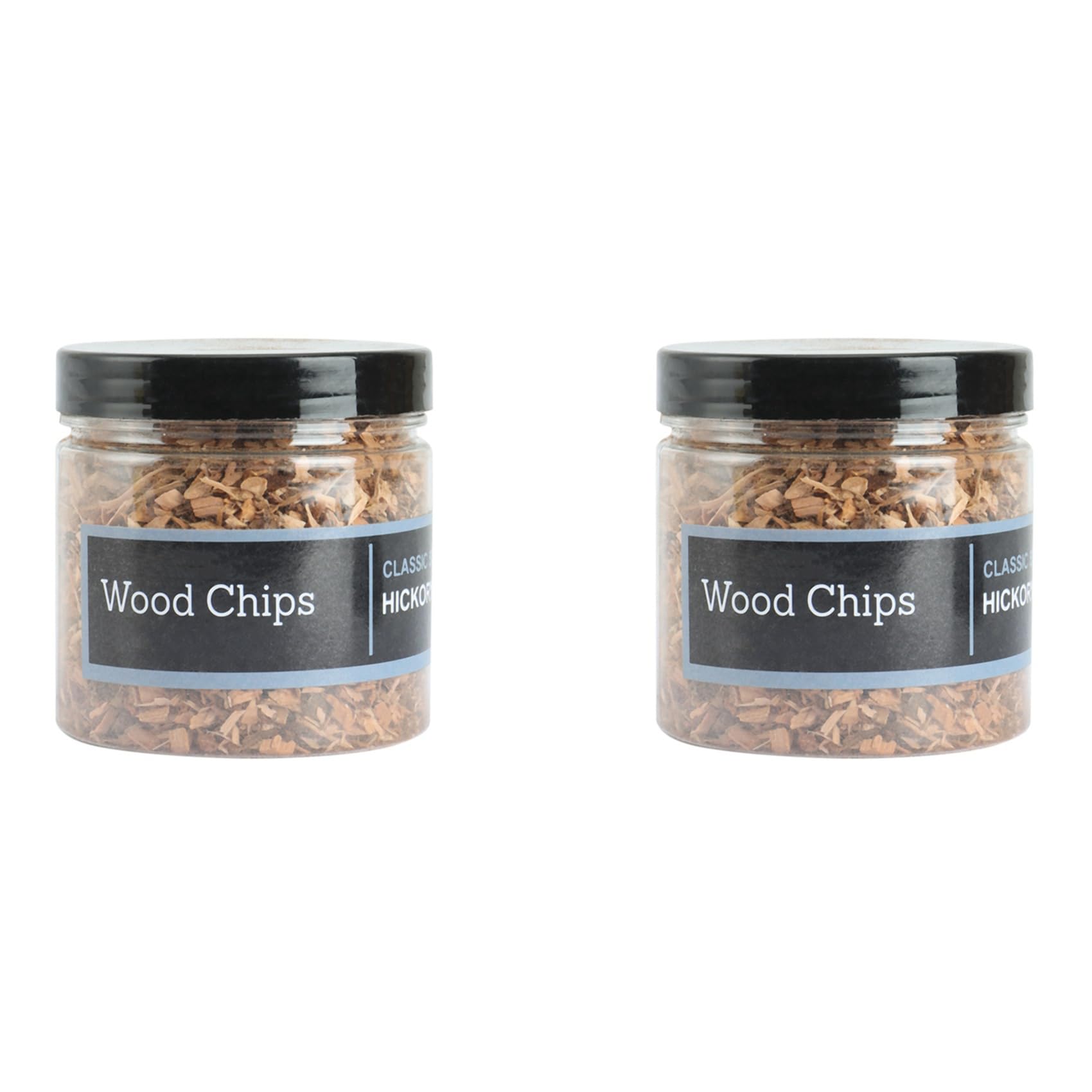 Hndhbfgrt 2X Wood Chips Set for Smoking Infuser - Wood for Food Smoker and Cocktail Smoker(Hickory Wood)