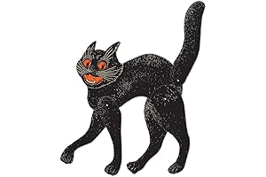 Jointed Scratch Cat Black Cutout