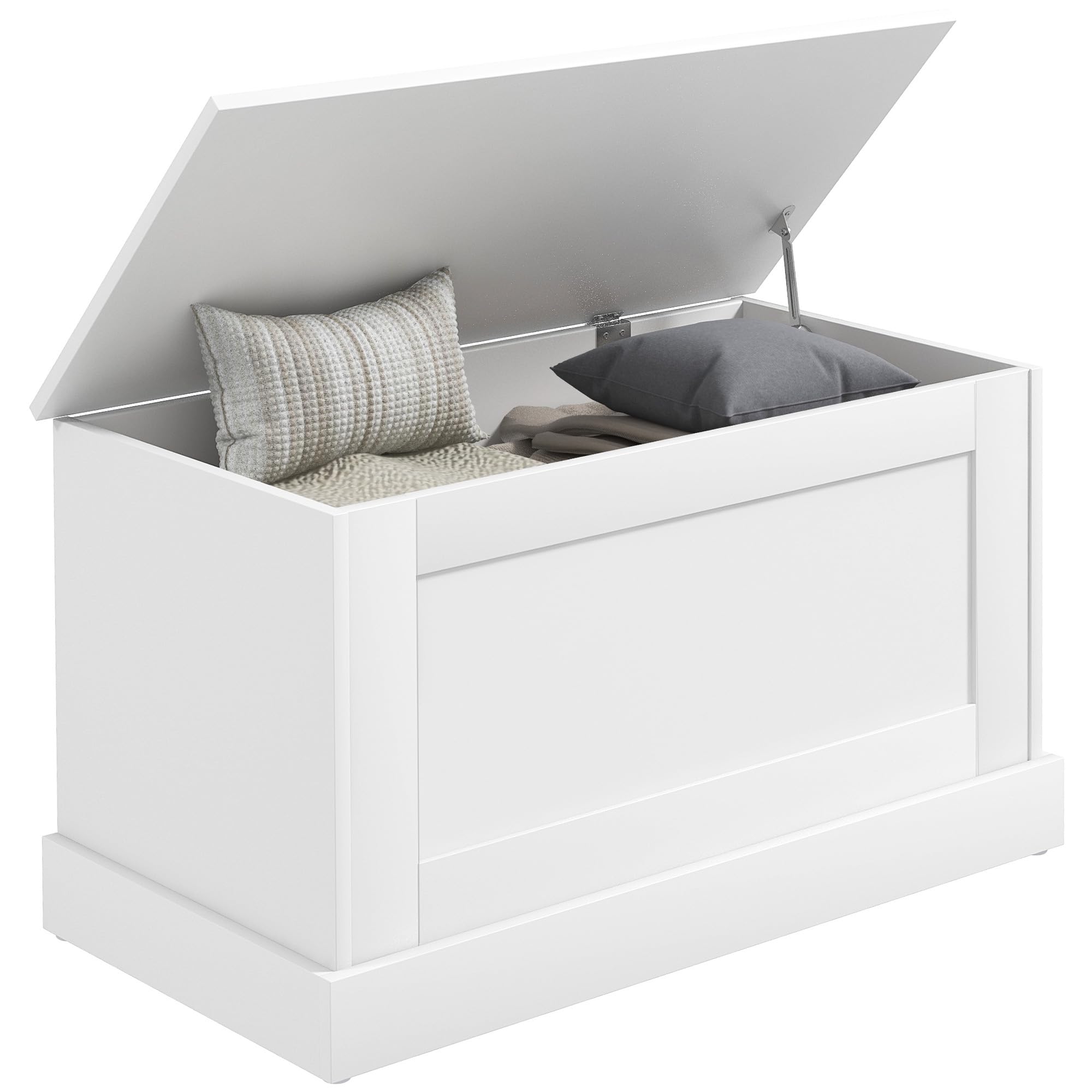 homcom coffre de rangement jouets