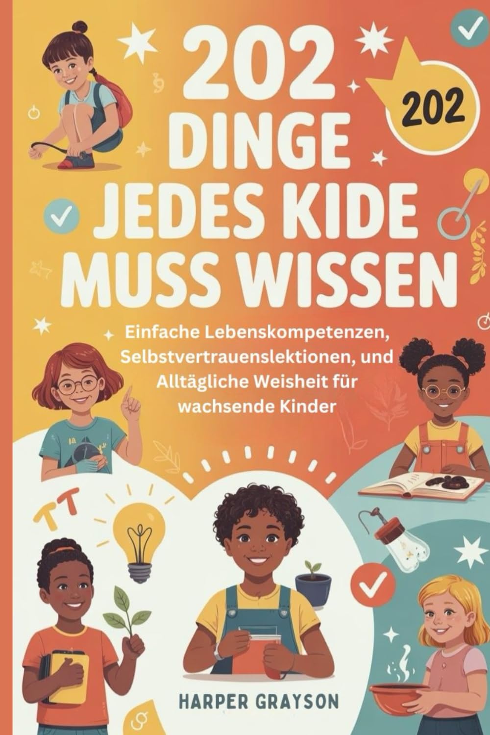 202 Dinge Jedes Kide Muss Wissen: Einfache Lebenskompetenzen, Selbstvertrauenslektionen, und Alltägliche Weisheit für wachsende Kinder: 3 (202 Things you need to Know)