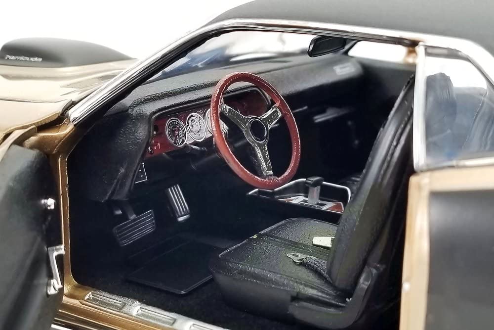 Amazon | ModelToyCars 1971 プリムス ヘミ バラクーダ ビニールトップ