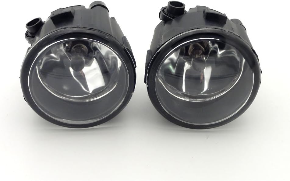 2Pcs/Pair Fog Light Front Bumper Lamps w/ H11 Halogen Bulbs Generic fit for Nissan Tiida 2012-2016