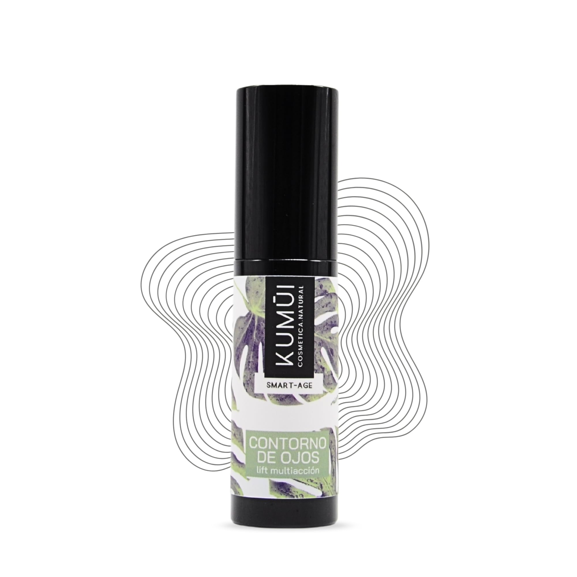 Kumui - Crema Contorno de Ojos Natural y Vegana Efecto Lifting Multiacción - Trata Patas de Gallo, Arrugas, Ojeras y Bolsas - Premio Internacional Best Eyecream Lifting - Ideal Piel Sensible - 17 ml