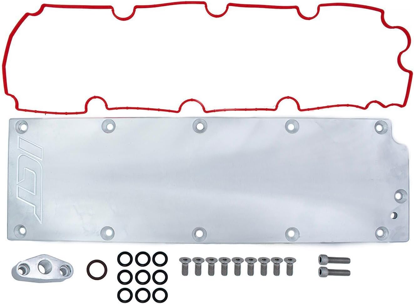 LS Gen 4 O-ringed Valley Pan Cover Plate for DOD Delete w/ Oil Sensor Port
