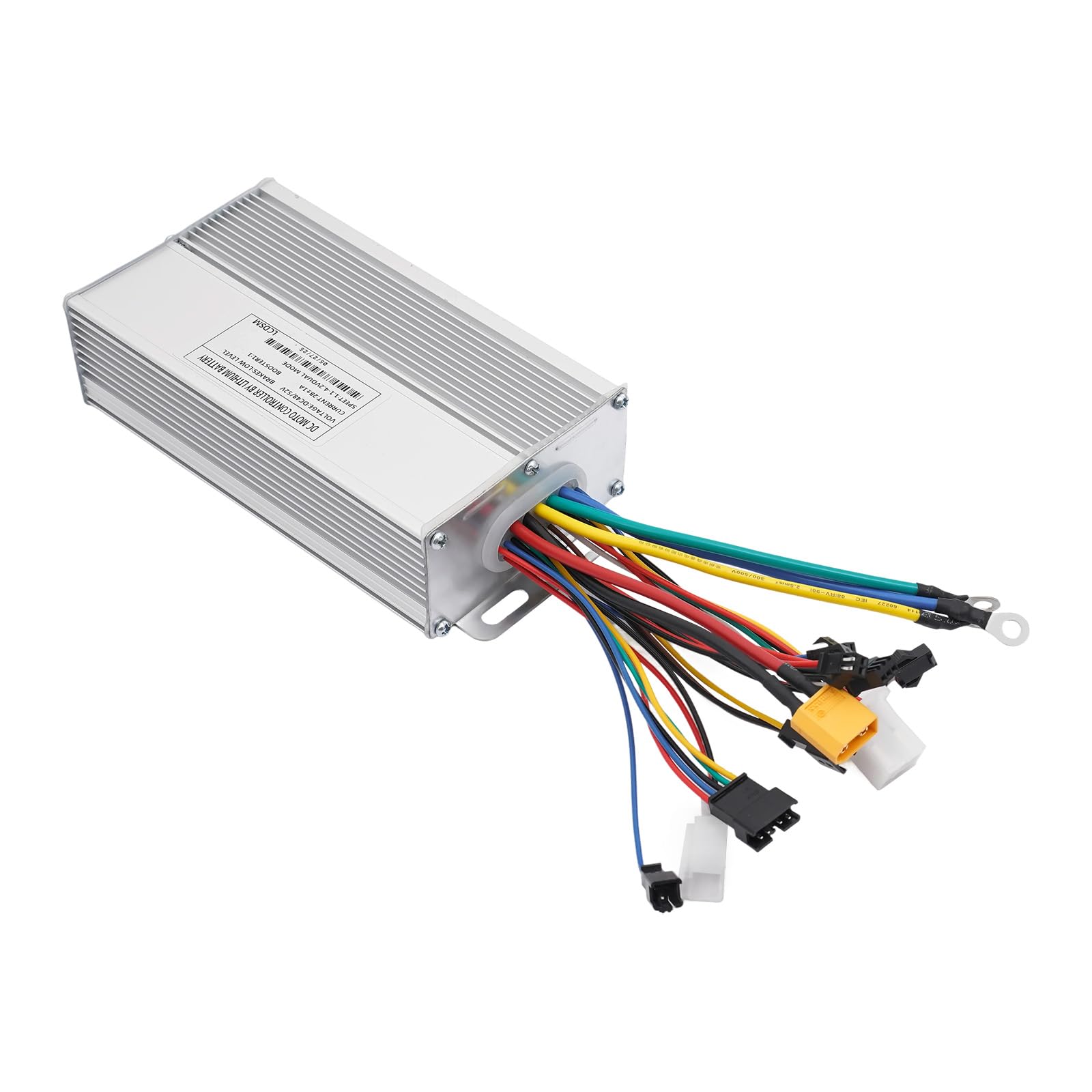 Kit di conversione per bicicletta elettrica da 48 V, 1000 W, con LCD, ruota anteriore da 24", per biciclette elettriche da città, biciclette elettriche fuoristrada (anteriore)