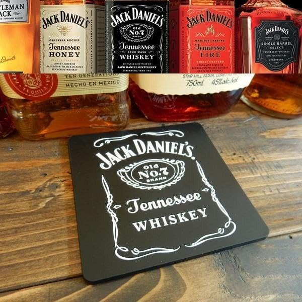 ジャックダニエルラバー丸コースター Amazon | JackDaniels ラバーコースター | ノーブランド品 | コースター