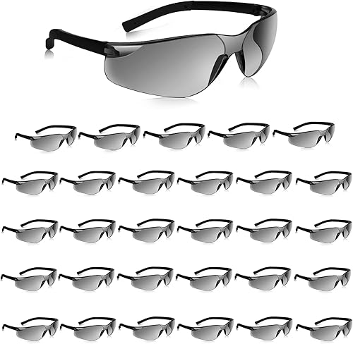 Salfboy 30Pair Safety Glasses ANSI Z87.1 Scratch Resistant Glasses for Women Man Lab Safety Glasses UV Protection