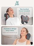 BOB AND BRAD Back and Neck Massager with Heat, Deep Kneading Massage Pillow for Relaxation, Shiatsu Neck Shoulder and Back Massager for Whole Body, Fathers Day Dad Gifts