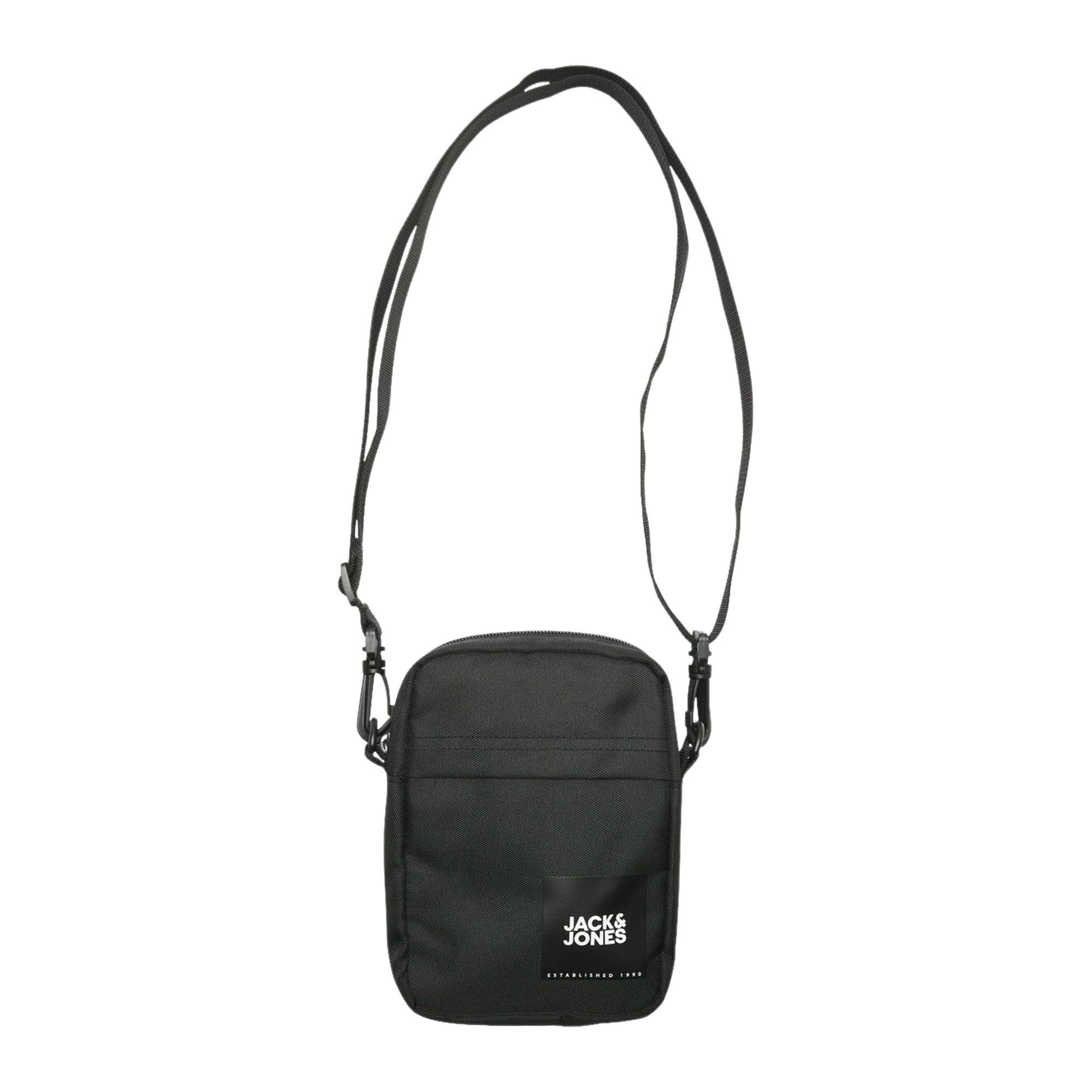 JACK & JONES Unisex Small Sling Bag Black One Size