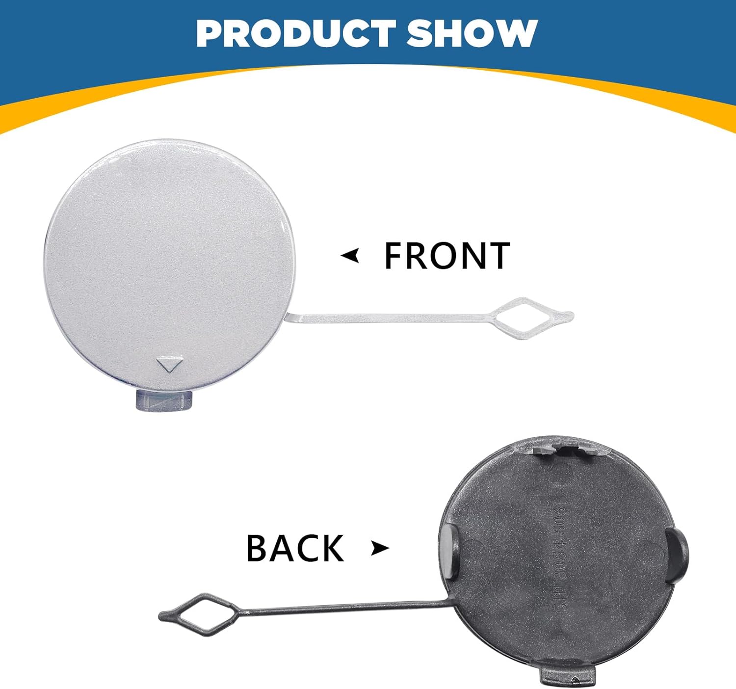 TOPUS Front Bumper Tow Hook Cover for BMW 4 Series M-Sport F32 F33 F36 2