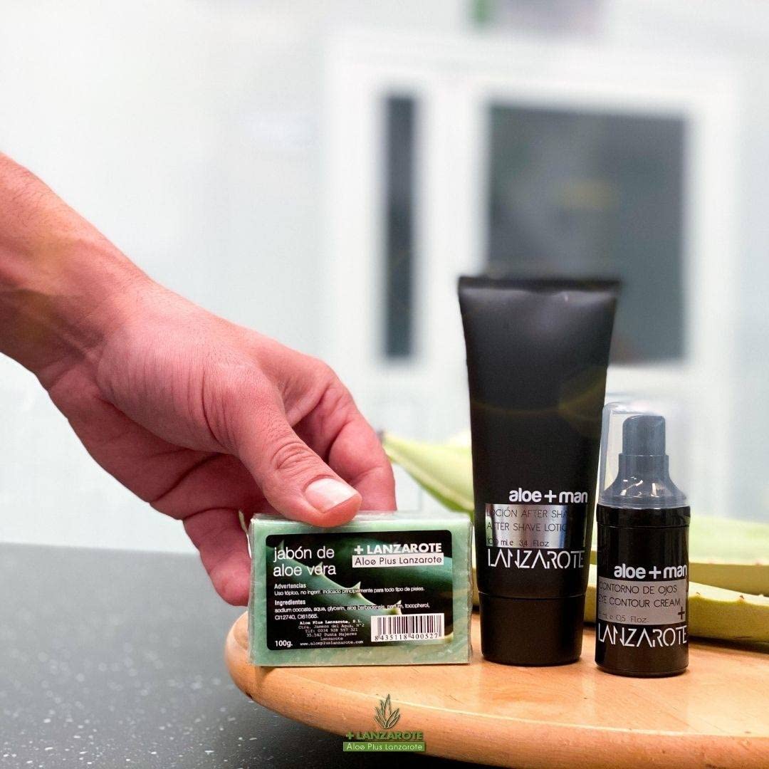 100ml Aloe Vera After Shave Lotion fr Mnner : Amazon.de: Drogerie &  Krperpflege