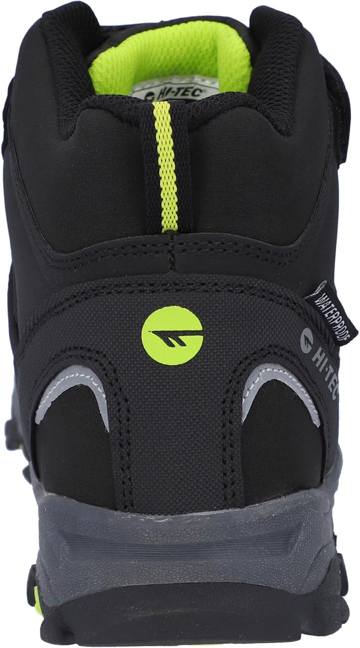 HI-TEC Blackout Mid Boots Black/Lime UK 10 Black/Lime