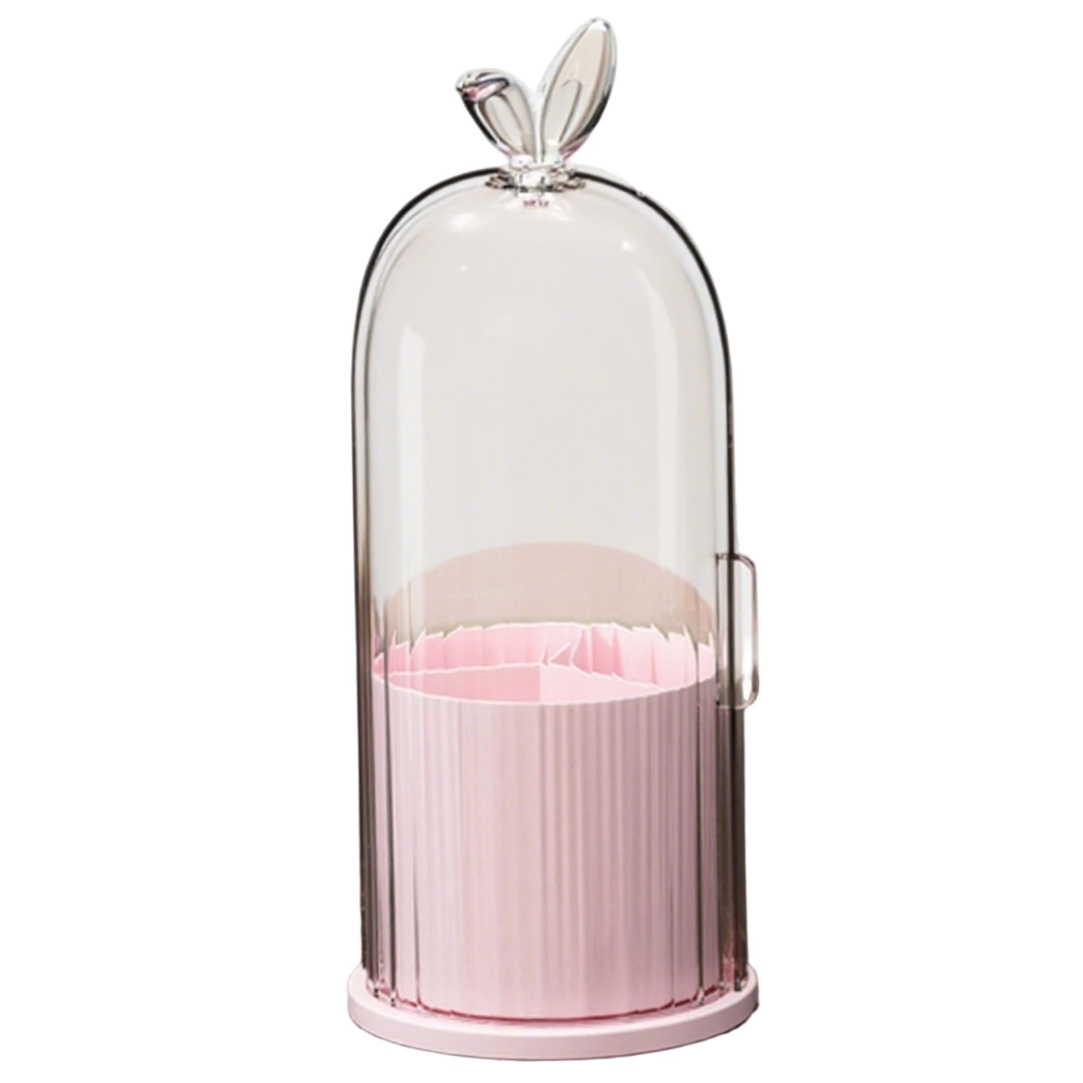 Rotating Toothbrush Holder 3 Slots Dustproof Toothbrush Holder with Cover Makeup Brush Organizer for Bathroom Countertop Style 1 Rotating