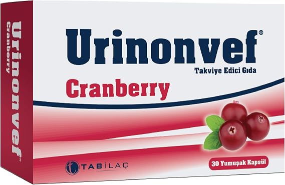 Tab İlaç Urinonvef Cranberry 30 Kapsül