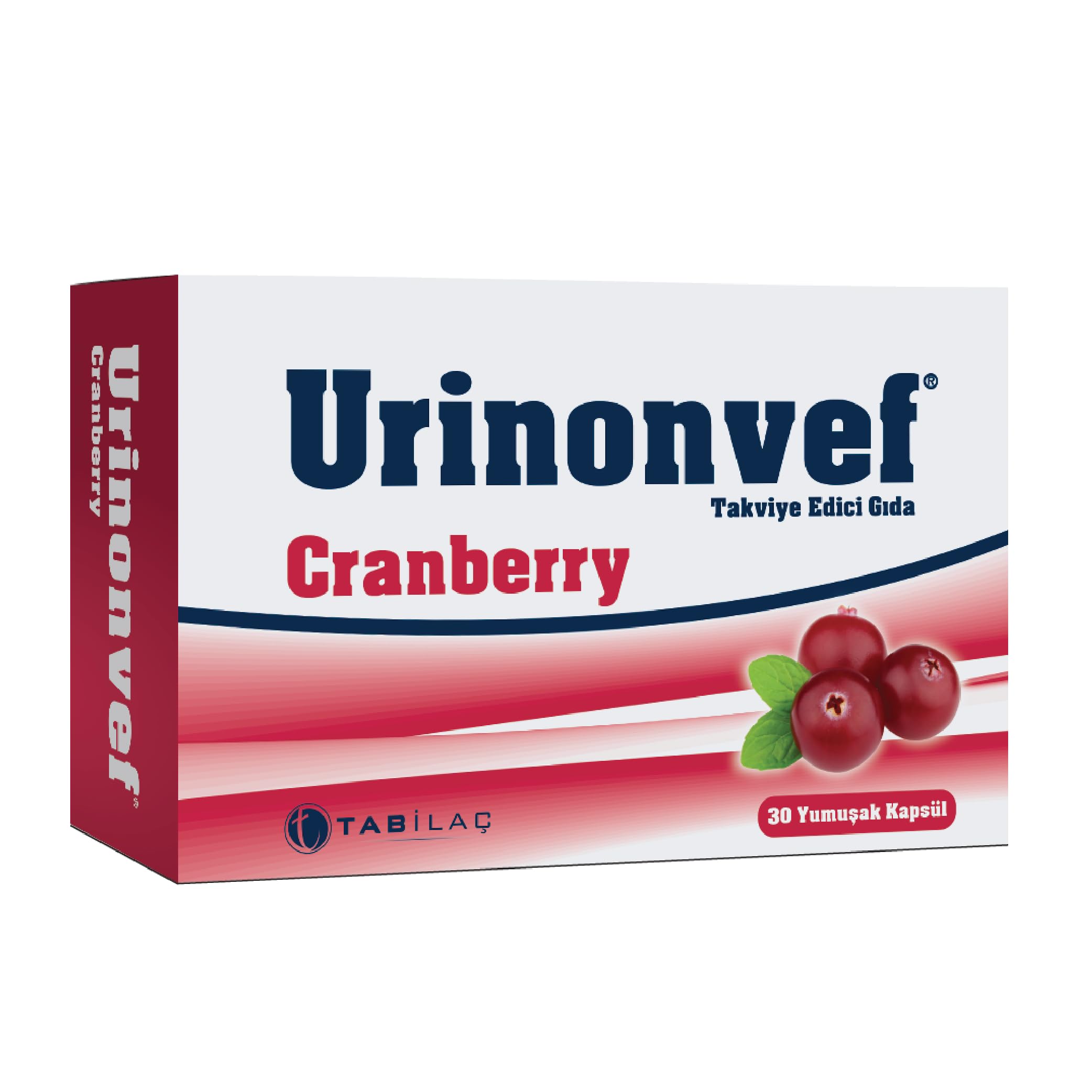 Tab İlaç Urinonvef Cranberry 30 Kapsül