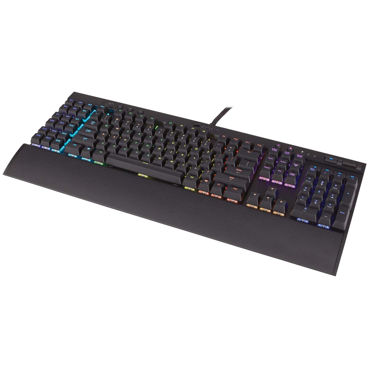 CORSAIR K95 RGB Mechanical Gaming Keyboard-USB Passthrough-Cherry MX Speed- Black (B01N5IISXY) Amazon Price History, Amazon Price Tracker