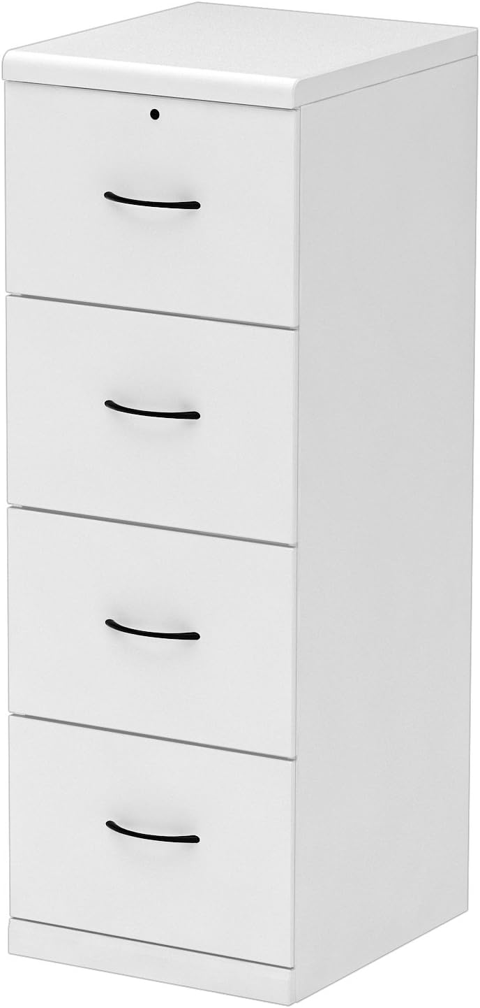 ZLine Designs ZL22744WVU 4 Drawer Vertical File White
