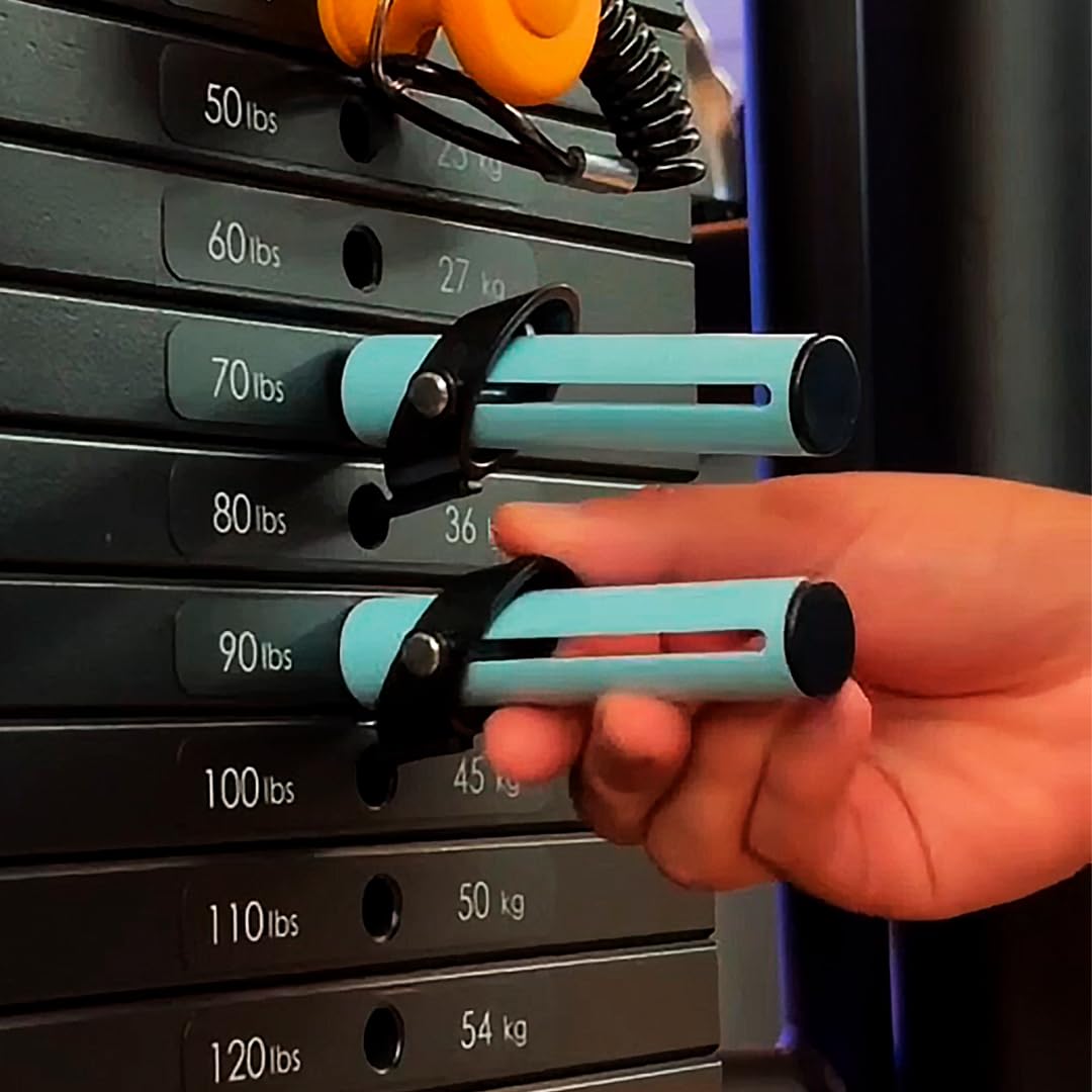 Pins Drop Set RL Grips - Pour Machines De Gym - Libération Automatique - Diamètre 9.5mm Ou 7.8mm - Série Descendante Facile