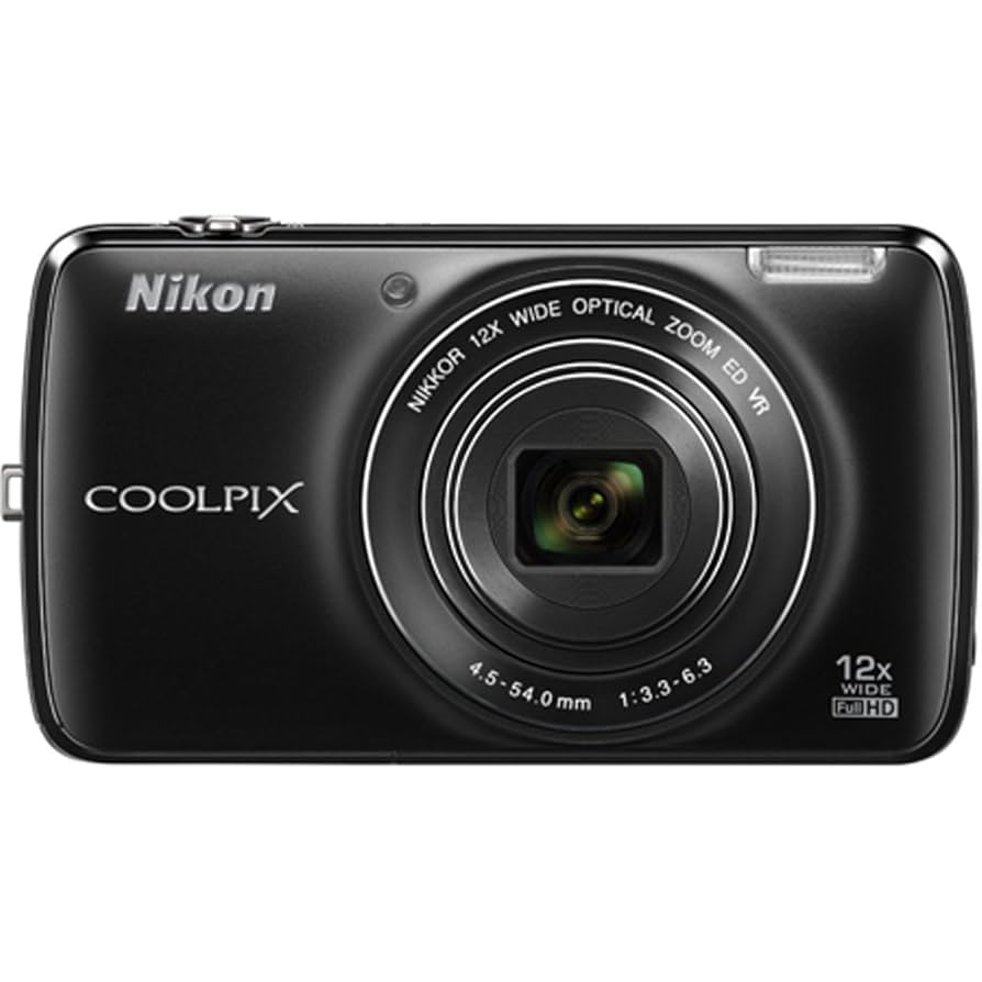 Amazon.com : Nikon COOLPIX S810c Digital Camera (Black
