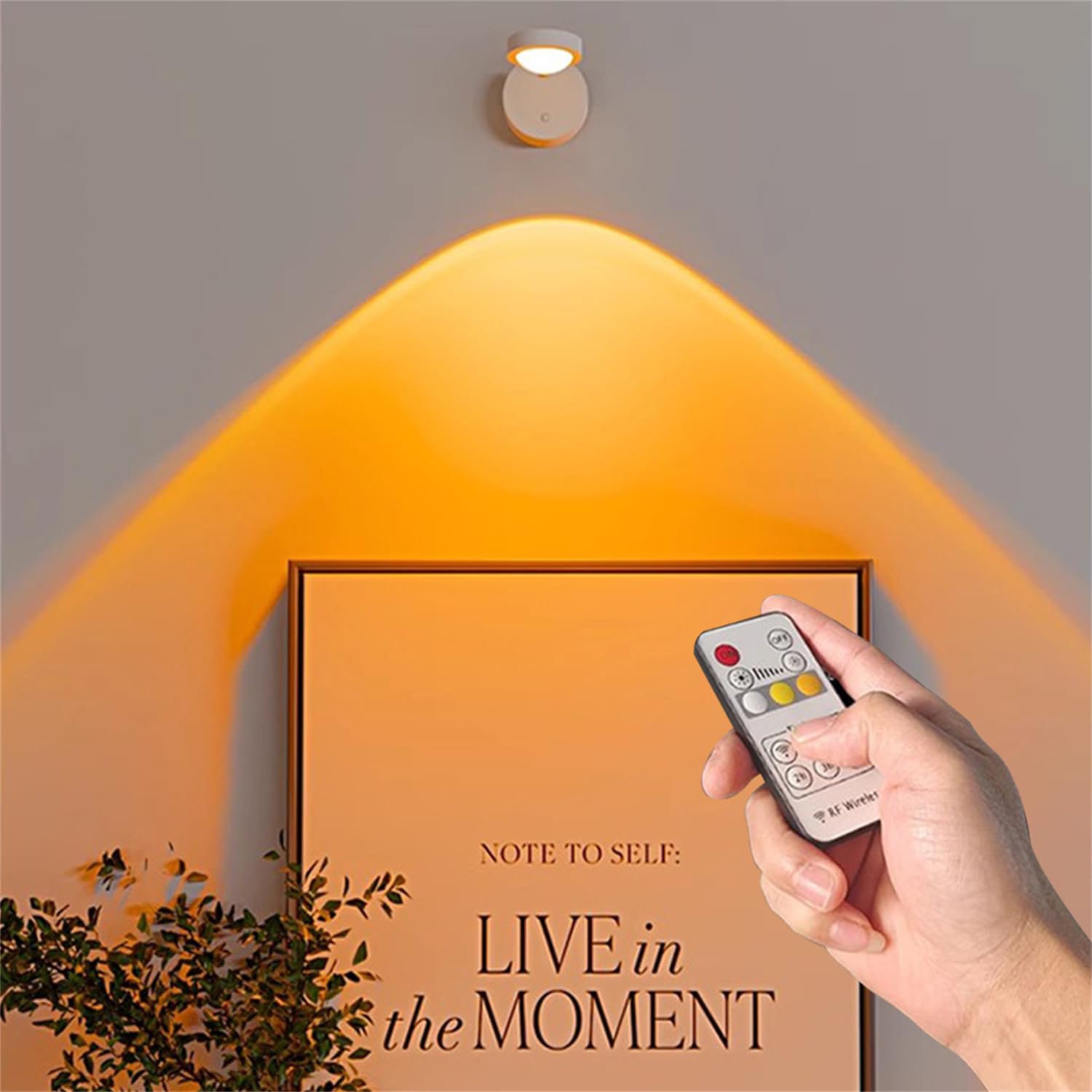 Amazon.co.jp : 壁用ピクチャーライトリモコン付きサンセットライト