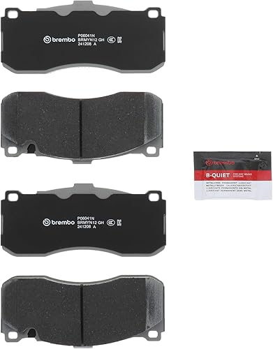 Miniatura 3 de Brembo Juego de pastillas de freno de disco delantero de cerámica premium P06041N BMW OE# 34116797860