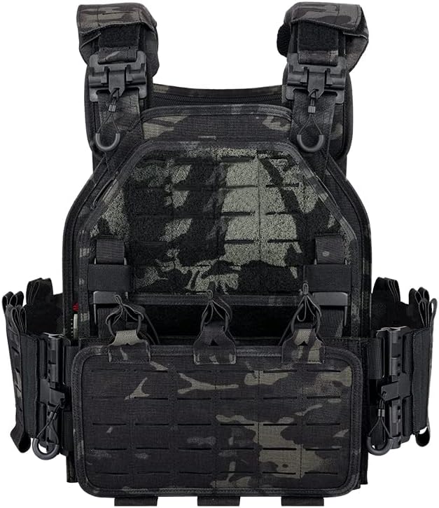 タクティカルベスト ブラック MOLLE　サバゲー用　即発送 タクティカルベスト ブラック MOLLE サバゲー用 即発送 サバゲー