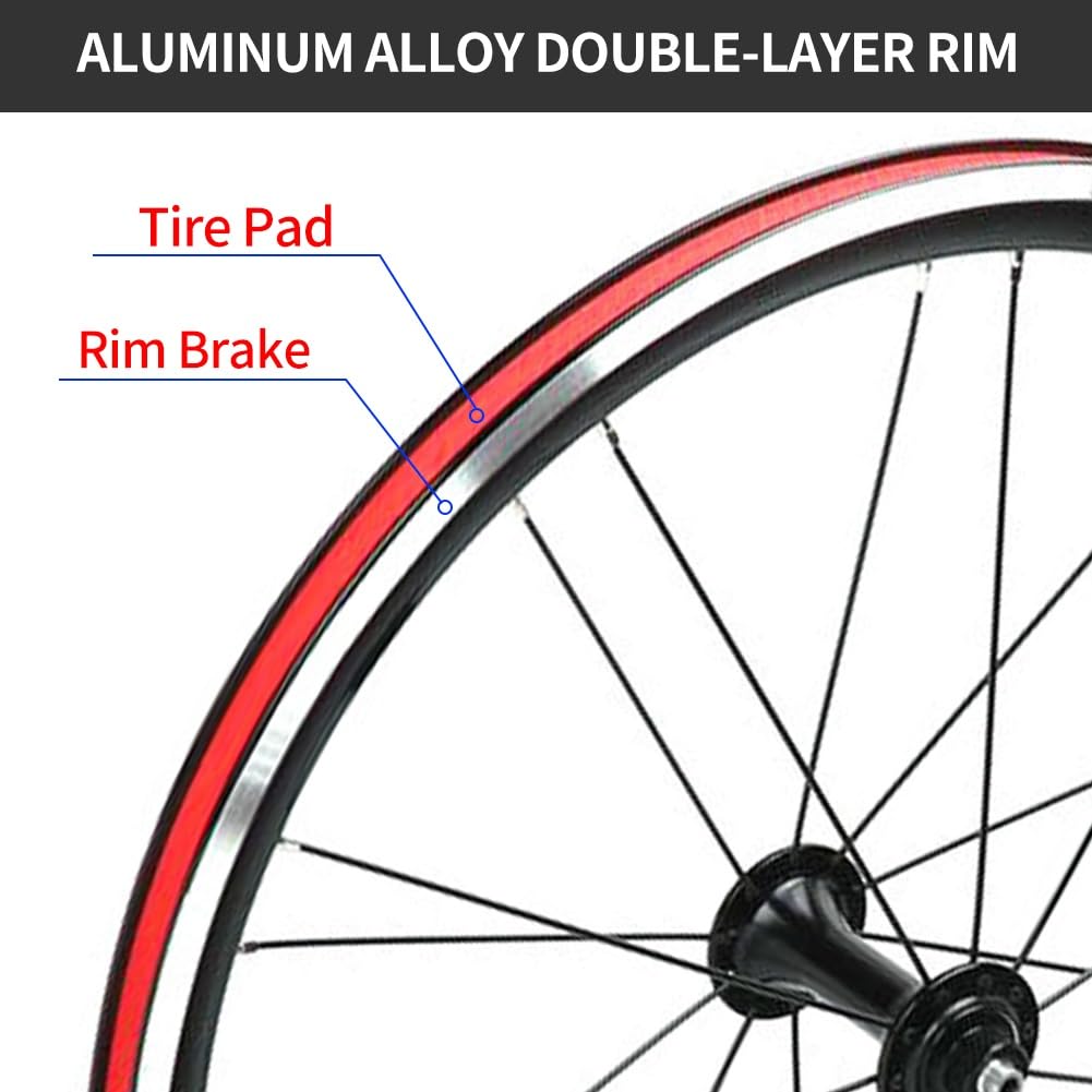 Amazon | 自転車ホイールセット 20インチ 406 アルミ合金 フロント