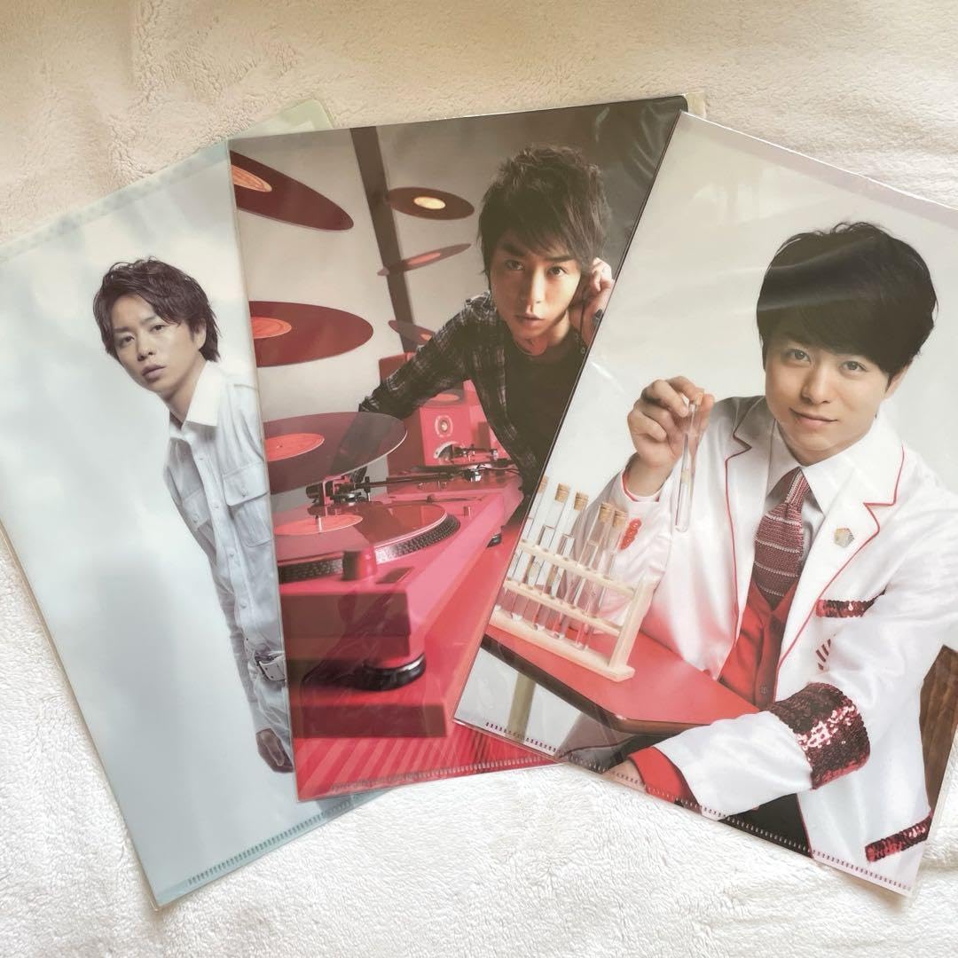 Amazon.co.jp: 嵐 櫻井翔 クリアファイル3枚セット : 文房具・オフィス用品