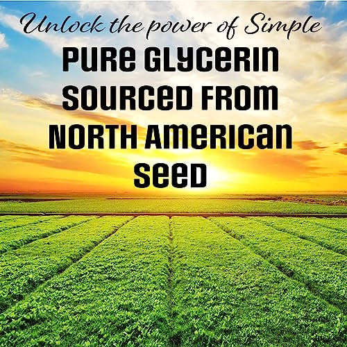 100% Pure Vegetable Glycerin - 55 Gallon Drum - Natural Pure Food/Cosmetic Grade for Skincare, Haircare, Cosmetics, Soapmaking, Crafts - Softening & Moisturizing Multipurpose Humectant - Image 3