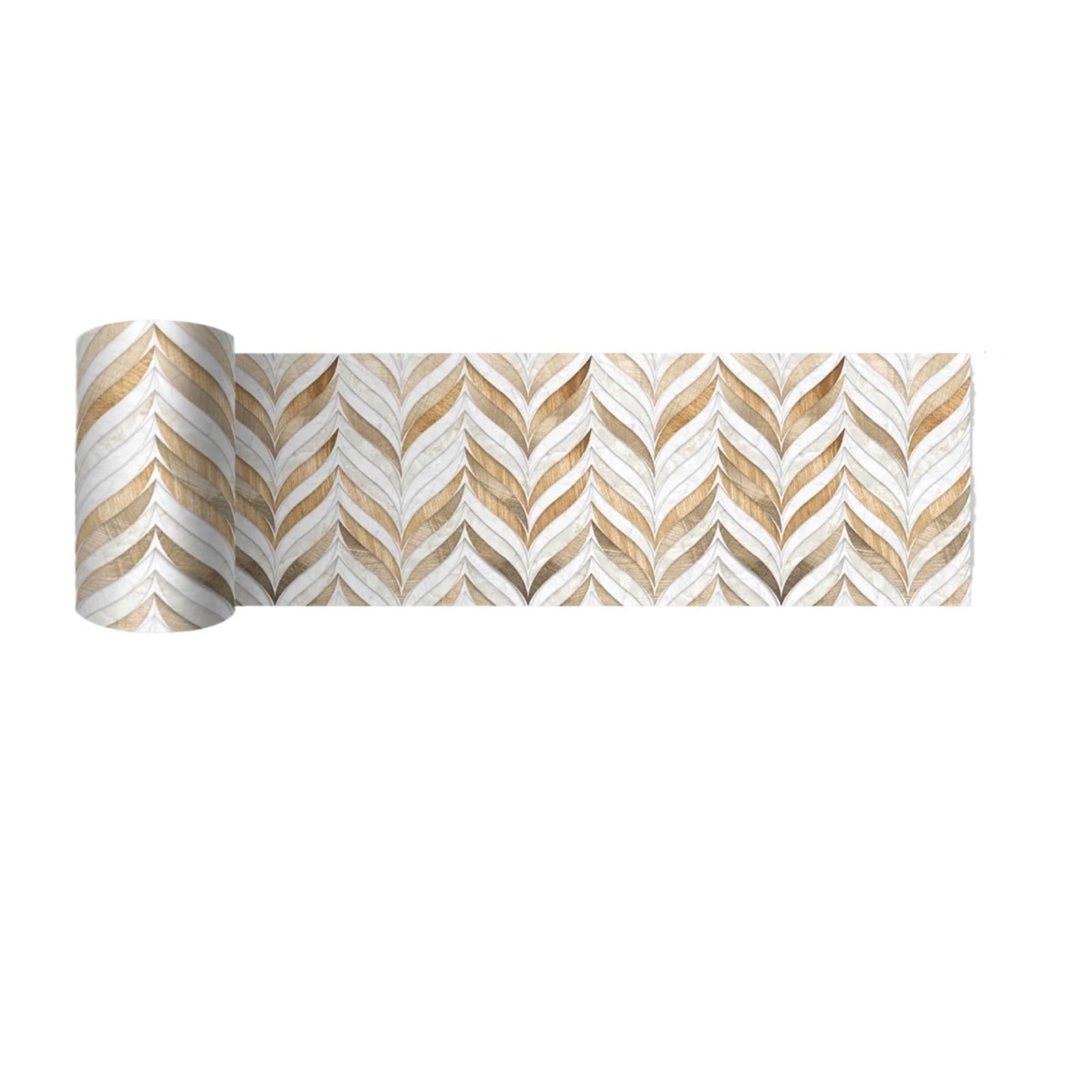 Xctdsvah Color 2 Wallpaper Border 10X200cm Baseboard Sticker Tile Style Wall Border Diy Kitchen Bathroom Decoration Waistline(Color 2)