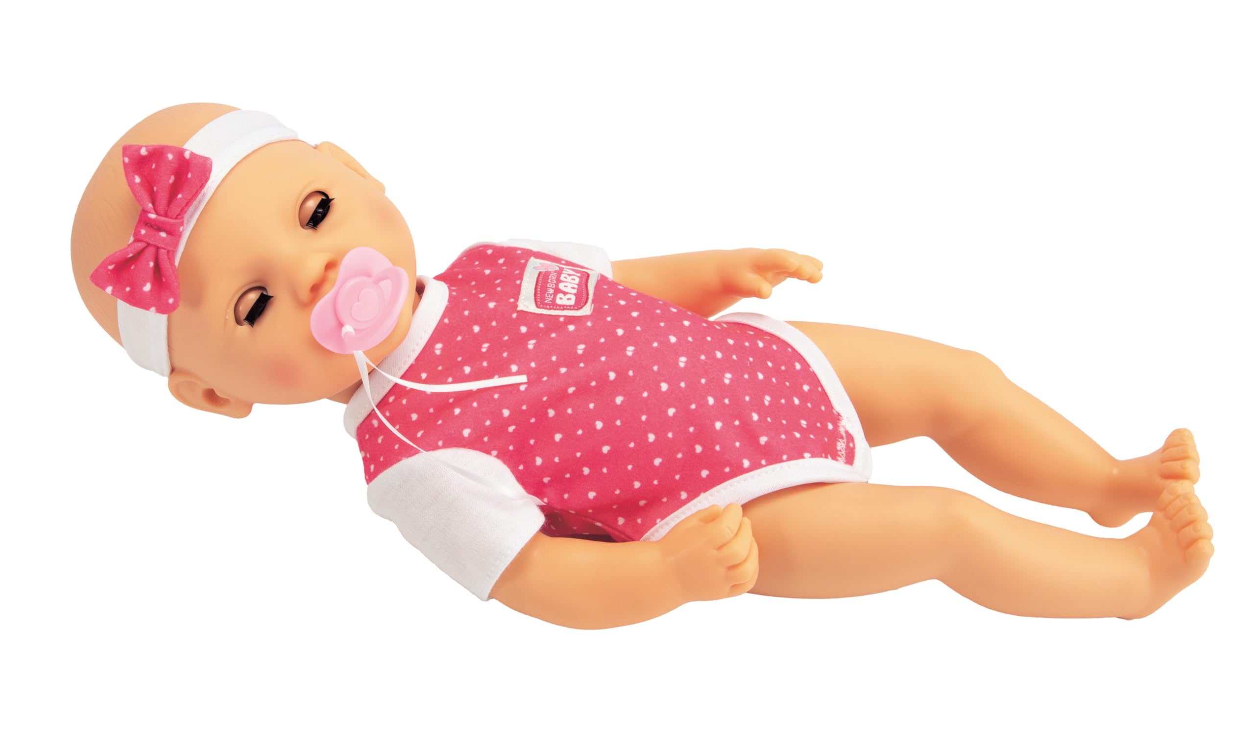 Simba New Born Baby Hungry - Juego de 5 cucharas mágicas con función de Sonido, hidratación y Humedad, 38 cm, a Partir de 2 años — view 2