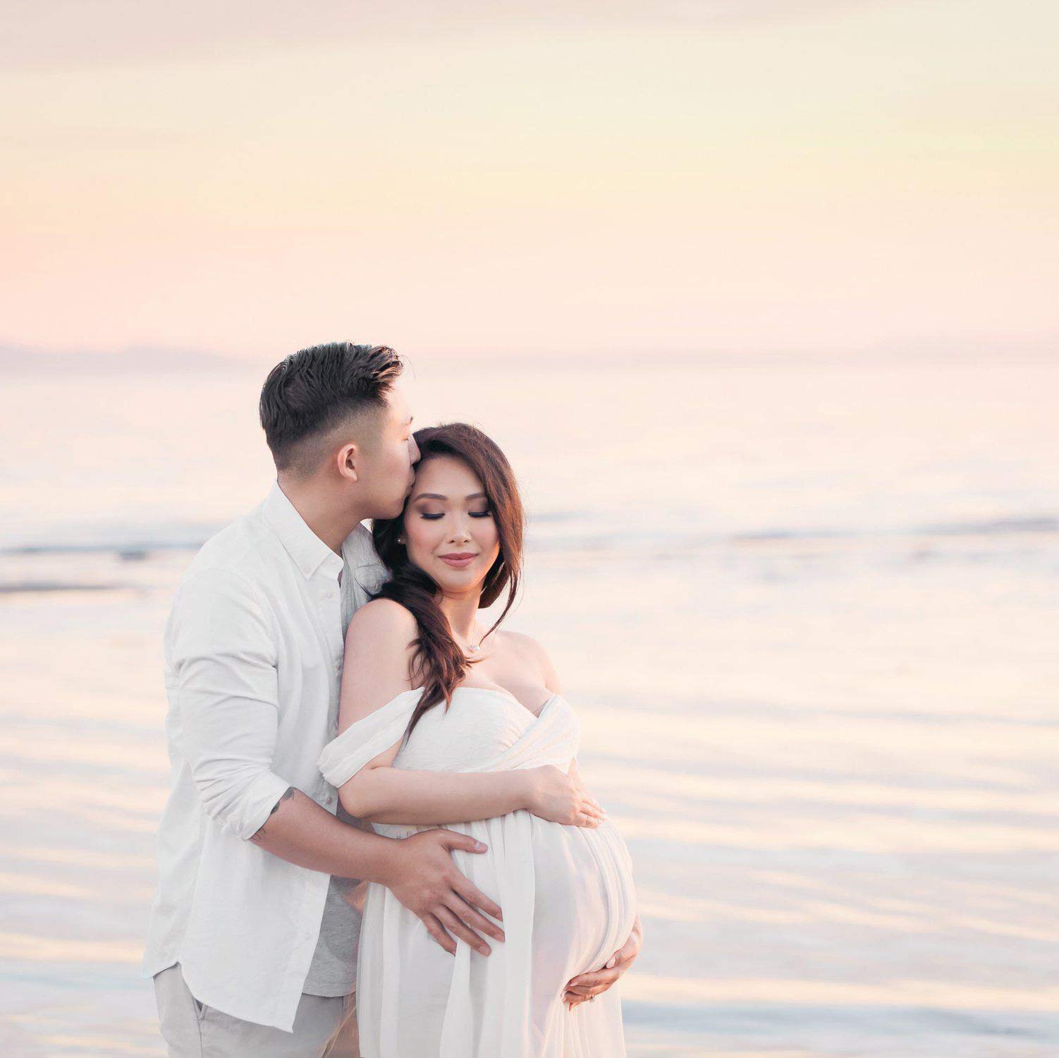 Daysskk Robe de Grossesse Photographie Robe Femme Enceinte Shooting Photo Vêtement Maternité S-XL