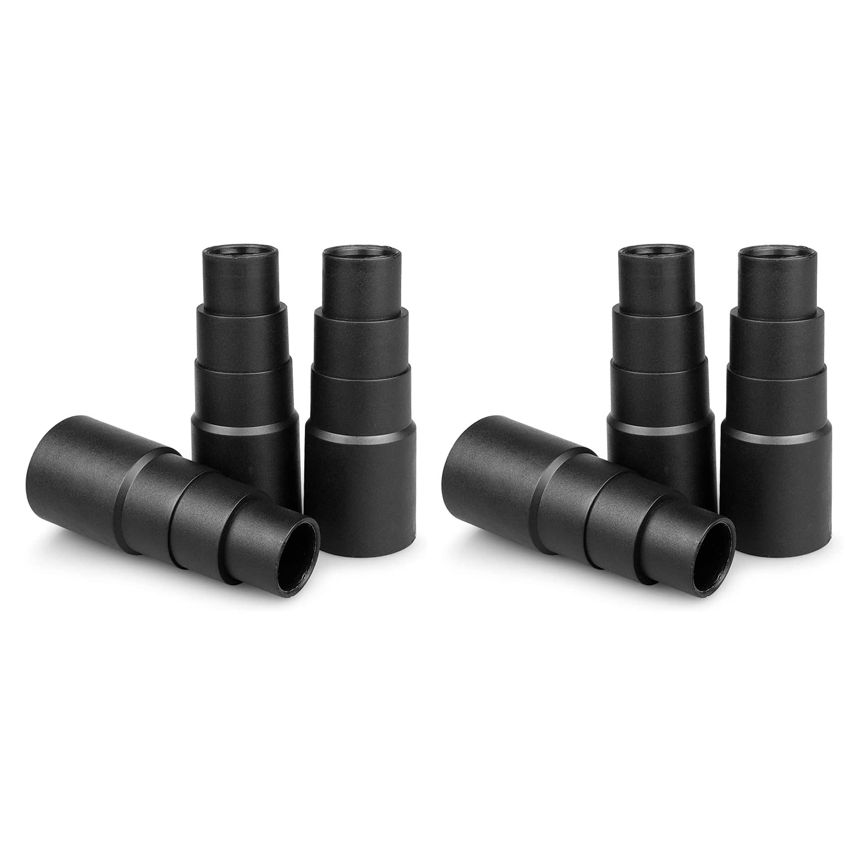 Hndhbfgrt Black 6X Vacuum Cleaner Hose Adapter/Universal Vacuum Cleaner Power Tool,Used For Various Dust Collector