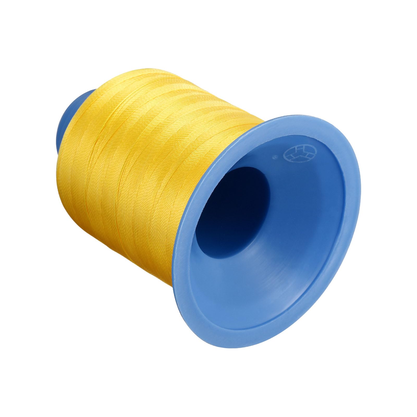 CoCud Bonded Polyester Threads, 710 Yards 420D/0.45mm 7100g Average Pulling Force, Polyester Bonded Thread Golden Yellow - (Applications: for Sewing Leather Craft)
