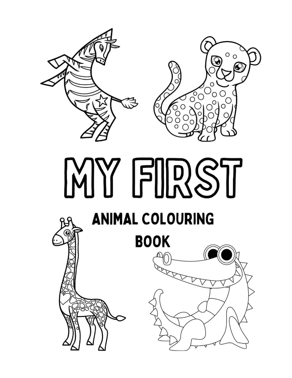 My First Animal Colouring Book