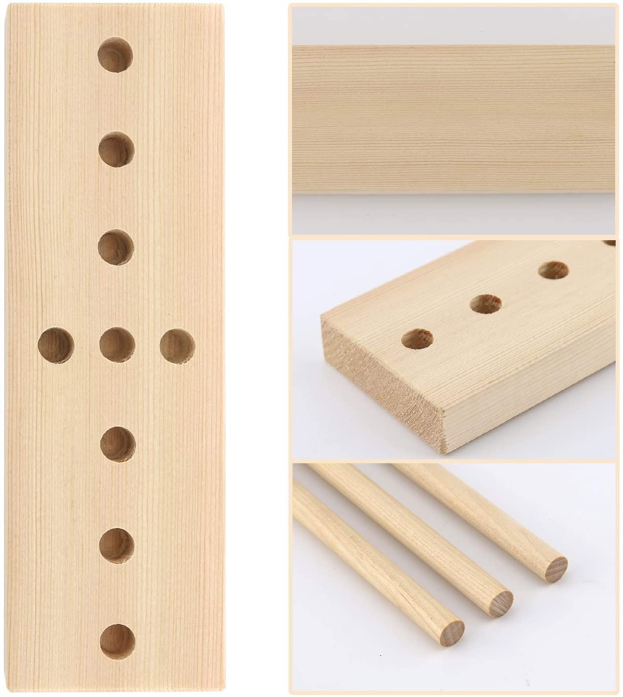 LUTER Bow Maker per Nastro, Strumento Artigianale in Legno per Fiocco per Ghirlande di Nastri, Fiocchi Regalo, Corpetti, Decorazioni per Feste