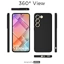 Pikkme Vivo T3 5G / Vivo Y200e 5G Back Cover Camera Protection Shockproof Soft Matte Silicone Back Case for Vivo T3 5G / Vivo Y200e 5G (Black) gallery image