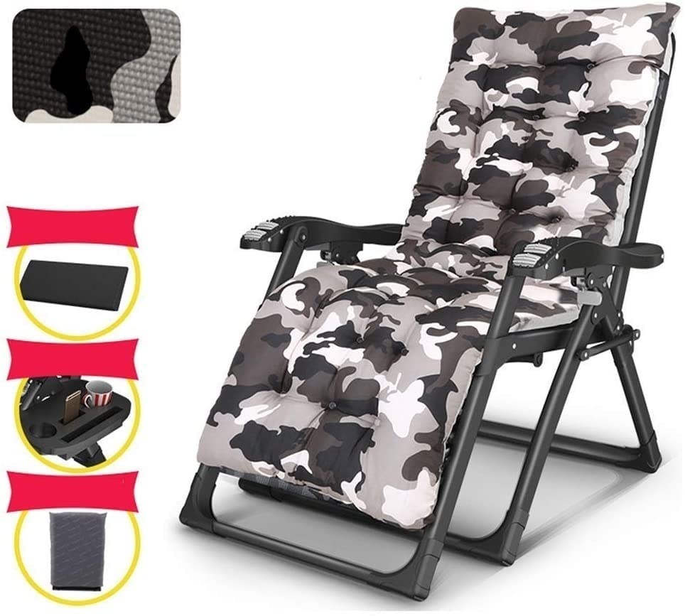 Chaise pliante portable et relax de jardin réglable multi-position