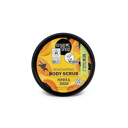 Miniatura 2 de Organic Shop Exfoliante Corporal Natural Jugoso Papaya y Azúcar 8.5 fl oz