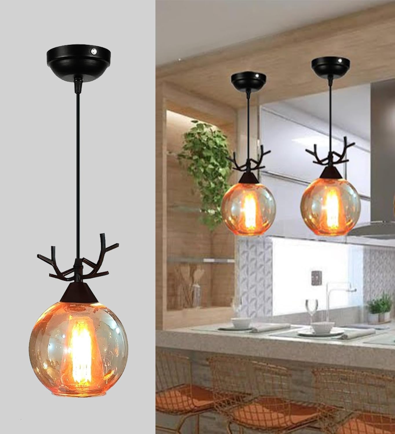 Avior Hanging Light for Kitchen Island, Pendant Lamp Over Dining Table, Hallway Light for Ceiling, Living Room Lamps and Restaurants Lights (Gold (Pack of 1)) (B09YDCXNSD) Amazon Price History, Amazon Price Tracker
