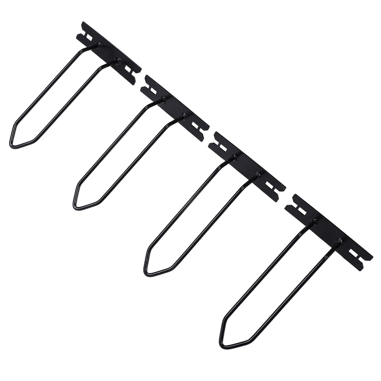 Cocoarm Cargo Fahrradträger-Adapter, Metall-Fahrradträger-Rack-Adapter für Cargo-Truck-Gepäckträger, Passend für Bis zu 2,25-Zoll-Reifen, Einfache Montage, Multi-Bike-Passform, für Reisen und den
