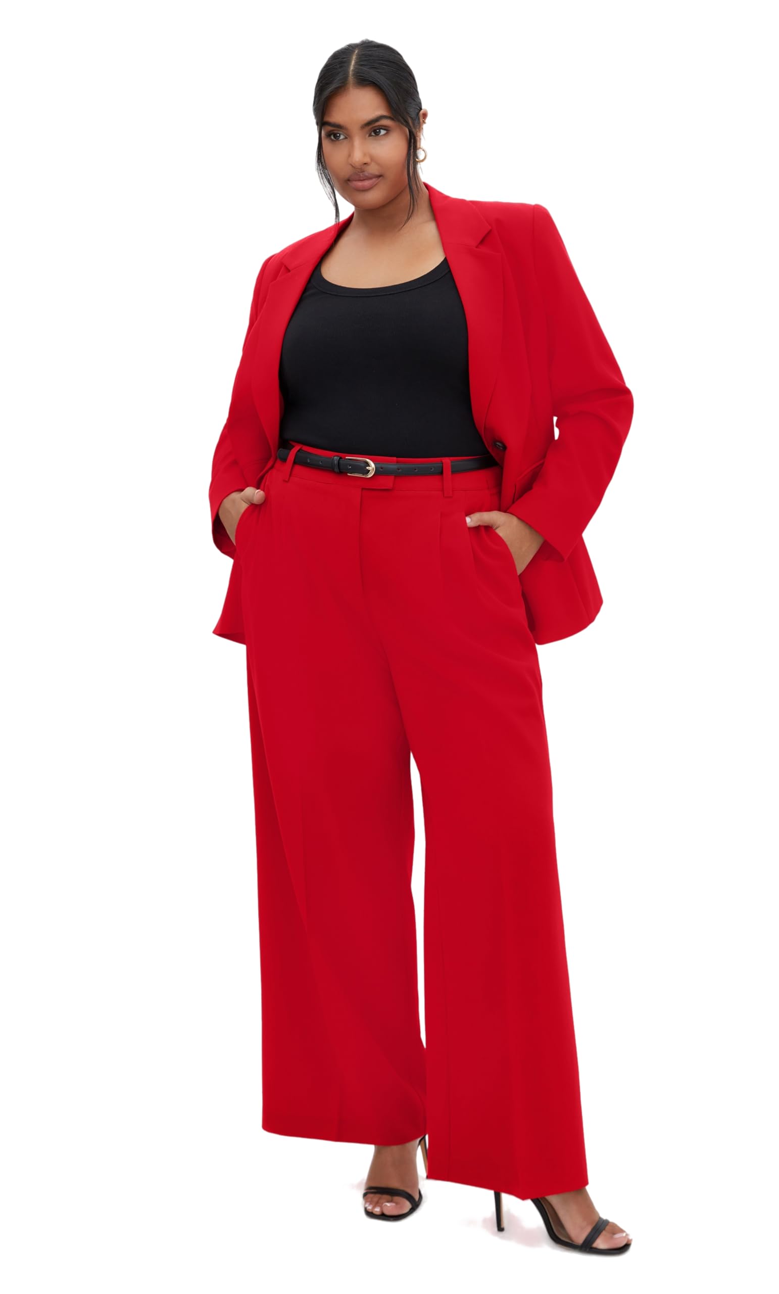 City Chic Womens Plus Size Pant - Clea
