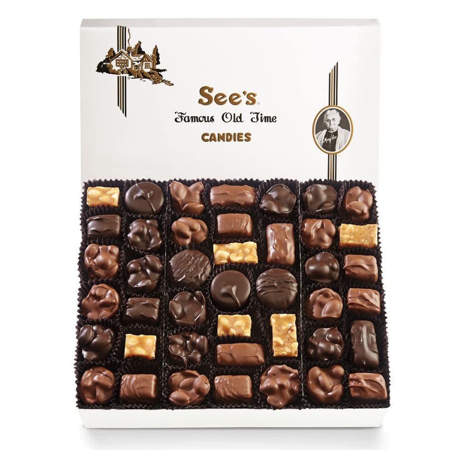 See's Candies Nuts & Chews (3 Pound (Pack of 1), White Wrap)