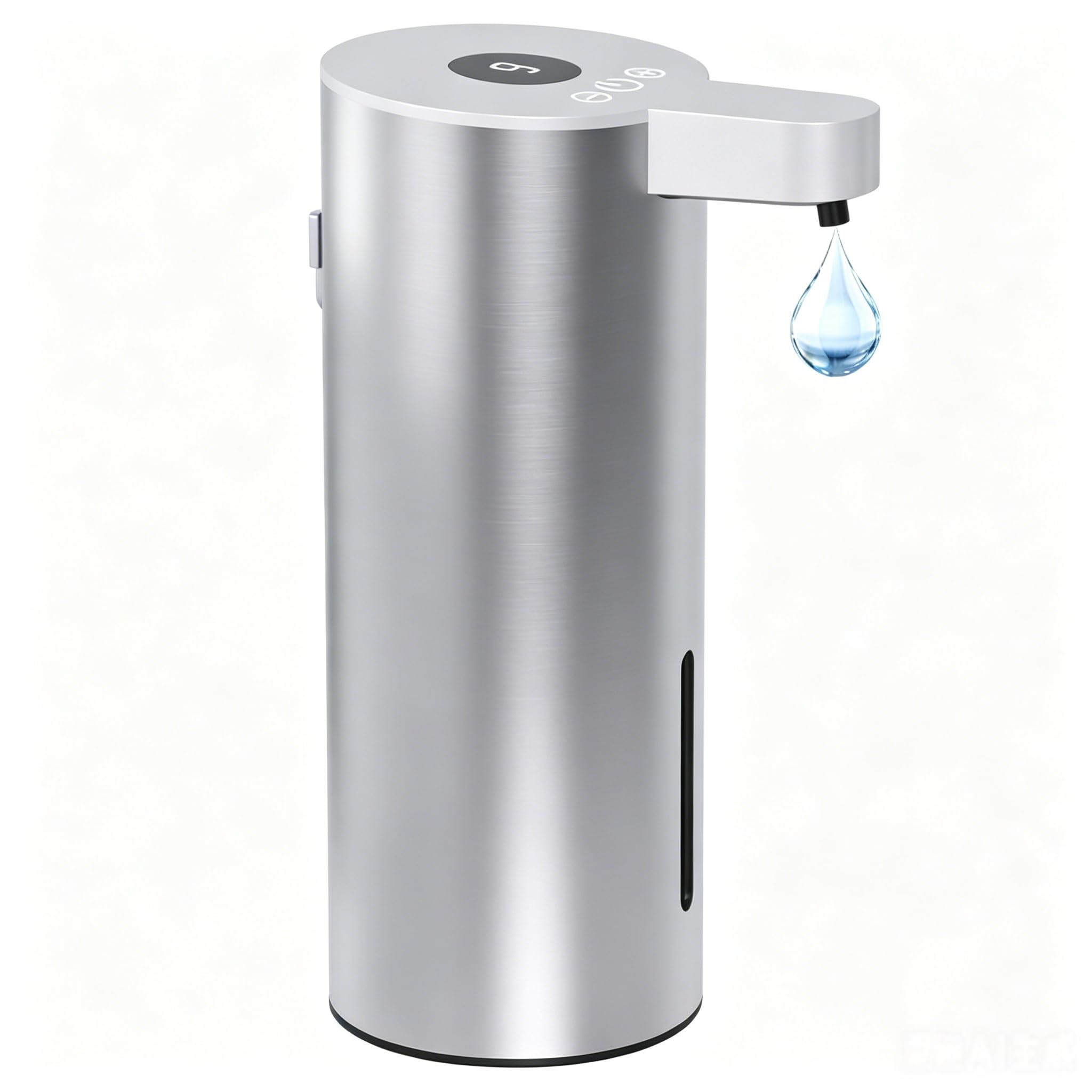 Dispenser di sapone schiumoso senza contatto, dispenser automatico di sapone per bagno, cucina, hotel, scuola e ristorante, design igienico ed elegante