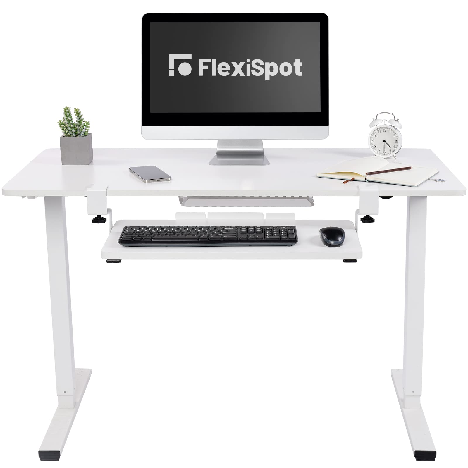 Amazon.co.jp: FLEXISPOT スライド式キーボードトレイ後付け