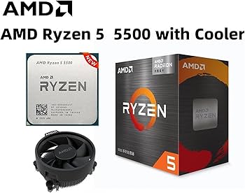Amazon.in: Buy AMD Ryzen 5 5500 with Cooler R5 5500 3.6GHz 6-core