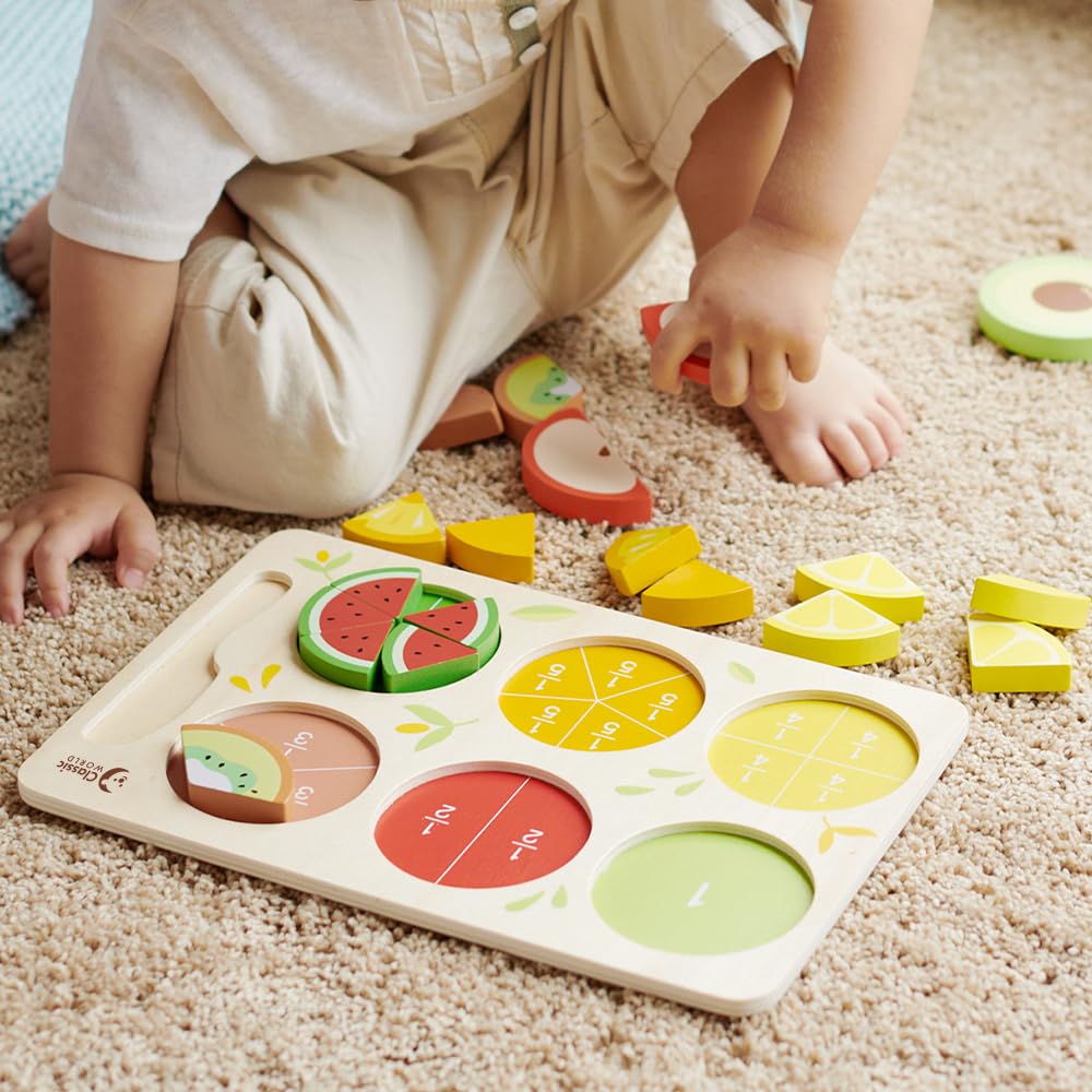 Classic World Houten Fruit Puzzel Breuke